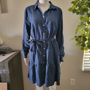 Loft Denim Style Dress